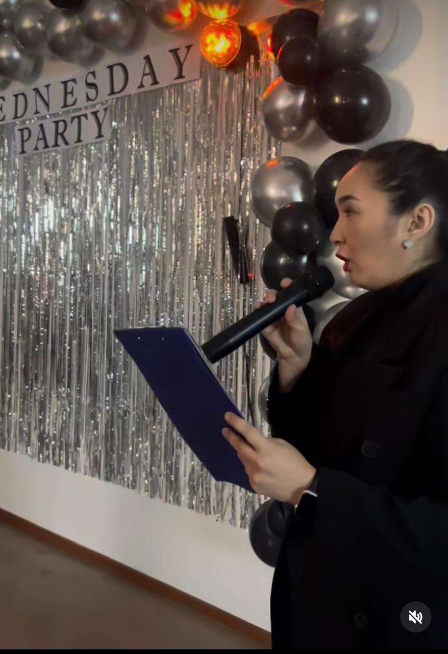 В рамках проекта «Знакомство с Англией» учителями МО «Лингвист» и МО «Өнерпаз»проведено тематическое мероприятие в стиле «Wednesday» среди учащихся 8-10 классов.