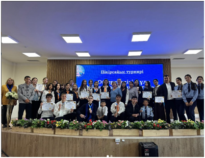 «Ой еркіндігі – ұлт болашағының негізі» тақырыбындағы пікірсайыс турнирі